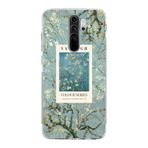 Manitoba Xiaomi Redmi Note 8 Pro ile Uyumlu Van Gogh Tasarımlı Baskılı Şeffaf Telefon Kılıfı