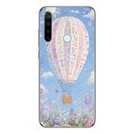 Manitoba Xiaomi Redmi Note 8 Uyumlu Baskılı Yumuşak Silikon Şeffaf Telefon Kılıfı, Çiçek Balon Deseni