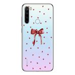 Manitoba Xiaomi Redmi Note 8 Uyumlu Baskılı Yumuşak Silikon Şeffaf Telefon Kılıfı, Kalp Desen