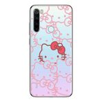 Manitoba Xiaomi Redmi Note 8 Uyumlu Hello Kitty Tasarımlı Baskılı Şeffaf Telefon Kılıfı