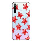 Manitoba Xiaomi Redmi Note 8 Uyumlu Yıldızlar Tasarımlı Baskılı Şeffaf Telefon Kılıfı