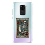 Manitoba Xiaomi Redmi Note 9 ile Uyumlu Love Cats Tasarımlı Baskılı Şeffaf Silikon Telefon Kılıfı, Çok Renkli