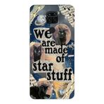 Manitoba Xiaomi Redmi Note 9 Uyumlu We Are Made Of Star Stuff Tasarımlı Baskılı Şeffaf Telefon Kılıfı, Silikon, Çok Renkli