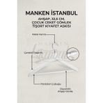 Manken İstanbul 12 Adet Çocuk Ahşap Ceket Askısı Gömlek Askısı Tişört Askısı Ahşap Askı Elbise Askısı