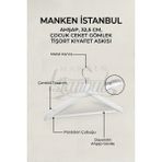 Manken İstanbul 6 Adet Çocuk Ahşap Ceket Askısı Gömlek Askısı Tişört Askısı Ahşap Askı Elbise Askısı