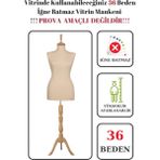 Manken İstanbul Vitrin Amaçlı 36 Beden Terzi Mankeni Vitrin Mankeni Cansız Manken (Iğne Batmaz)