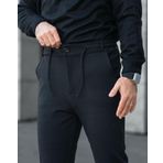 Manklas Jagger Erkek Pantolon Beli Lastikli Duble Paça Likrali Jogger Erkek Kumaş Pantolon