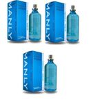 Manly Aqua Turkuaz EDC 3x125 ml Erkek Parfüm