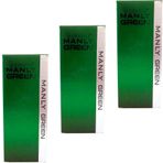 Manly Green EDC 3x125 ml Erkek Parfüm