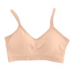 MaNMaNing Bandeau Haki Bralettes Sırtı Açık Rahat Kaşkorse Günlük Kadın Sütyen