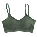 MaNMaNing Bandeau Yeşil Bralettes Sırtı Açık Rahat Kaşkorse Günlük Kadın Sütyen