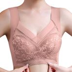 MaNMaNing Bralette Kahve Şeffaf Spor Kadın Sütyen