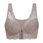 MaNMaNing Bras Push Up Wirree Bralette Gri Görünmez Şeffaf Ayarlanabilir Kayış Kadın Sütyen