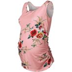 MaNMaNing Crewneck Tank Top Pinguin Gri Esnek Rahat Kolsuz Kadın Hamile Bluz