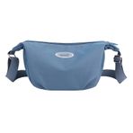 MaNMaNing Crossbody çanta kadınlar için bir omuz Crossbody çanta bez çanta katı hafif omuzdan askili çanta bayanlar küçük Anti hırsızlık telefon çantası, mavi, One Size