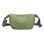MaNMaNing Crossbody çanta kadınlar için bir omuz Crossbody çanta bez çanta katı hafif omuzdan askili çanta bayanlar küçük Anti hırsızlık telefon çantası, yeşil, One Size