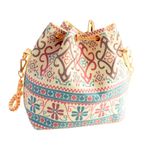 MaNMaNing Crossbody çanta kadınlar için kanvas çanta taşınabilir çanta bir omuz inci zincir çanta inci kolye çanta etnik zincir çanta kova çanta bayanlar büyük Anti hırsızlık Hobos, pinguin gri, One
