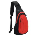 MaNMaNing Crossbody çanta kadınlar için yürüyüş göğüs çantası Unisex küçük boy açık çok fonksiyonlu Sling sırt çantası moda rahat omuz askılı çanta bayanlar büyük su geçirmez telefon çantası, Ht1, One Size