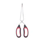MaNMaNing Ekmek Pişirme Izgara Tongs Gıda Kelepçe Barbekü Silikon Tongs Plastik Tel Araçlar ve Ev Geliştirme Cımbız Balık M085 (White, One Size)