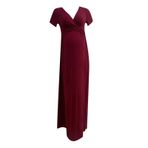 MaNMaNing Hemşirelik elbise kadınlar için yaz kısa kollu hemşirelik elbise gecelik emzirme Nightshirt elbise hamile giyim Man017, windsor mavi, L