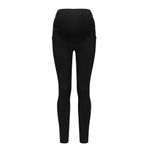 MaNMaNing Kadın annelik tozluk sorunsuz yoga streç gebelik pantolon spor kıyafeti, siyah, M