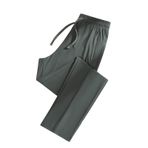 MaNMaNing Kadın Erkek Eşofman Altı Yazlık Tek Renkli Geniş İpli Soğuk Spor Pantolonu Günlük Kullanım ve Antrenman için Hafif Pantolon, asker yeşili, XL