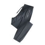 MaNMaNing Kadın Erkek Eşofman Altı Yazlık Tek Renkli Geniş Manşetli Soğuk Spor Pantolonu Günlük Kullanım ve Antrenman için Hafif Pantolon, Koyu gri., L
