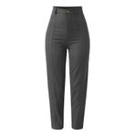 MaNMaNing Kadın geniş bacak pantolon rahat bol yaz yüksek bel C tulum katı pantolon Boho Capri Lounge Culottes yaz yüksek bel eğitim eşofman hamile kırpılmış yürüyüş culottes, gri, L