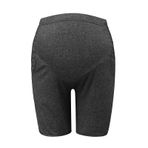 MaNMaNing Kadın hamile şort Yoga katı şort gebelik egzersiz spor pijama, koyu gri, XL