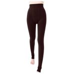 MaNMaNing Kadın Taytları Katı Artı Kadife Kalınlaştırılmış İnci Kadife Tayt Sıcak Giyim Pantolonları Bayanlar Spor Taytları, Sıcak Tayt, Yoga Taytları, Kahve, One Size
