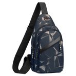 MaNMaNing Kadınlar için çanta Crossbody göğüs çantası Unisex moda kamuflaj Unisex postacı çantası bez rahat çanta tuval küçük sırt çantası bayanlar büyük su geçirmez telefon çantası, siyah, One Size