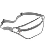 MaNMaNing Kadınlar için Crossbody Çantalar Bel Çantası Şeffaf Bel Çantası Küçük Şeffaf Bel Çantası Sevimli Bel Paketi Ayarlanabilir Askılı Şeffaf Çanta Bayanlar Büyük Deri Tote, gri, One Size, Spor Sırt