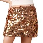 MaNMaNing Kadınlar için Etekler Yüksek Bel Yarım Etek R Sonbahar Kış Etek Kadife Kalça Sarma Tek Göğüslü Slim Fit Etek Bayanlar Örgü Etek Saten Etek Yaz Etek, altın, L