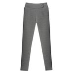 MaNMaNing Kadınlar için Tayt Karın Kontorl Moda Sıcak Artı Kadife Kalın Kuzu Polar Kış Baskılı Yoga Pantolonu Koşu Taytı, gri, 4XL