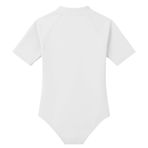 MaNMaNing Kız çocukları için iki parçalı mayo, UPF 50 güneş Rashguard ve yüzme şortu, plaj, havuz, su, iki parçalı mayo, kız çocuk, yaz, Beyaz, 4-5 Yaşe