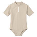 MaNMaNing Kız çocukları için iki parçalı mayo, UPF 50 güneş Rashguard ve yüzme şortu, plaj, havuz, su, iki parçalı mayo, kız çocuk, yaz, Haki., 10-11 Yaşe