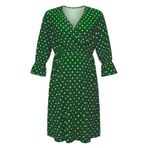 MaNMaNing Nightshirt MAN016 Yeşil Kısa Kollu Kadın Hamile Elbisesi