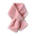 MaNMaNing Pembe-C Peluş Polar Kadın Atkı