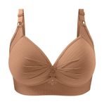 MaNMaNing Push Up Haki Balenli Bralette Yapışkanlı Önden Açılan Günlük Kadın Sütyen
