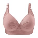 MaNMaNing Push Up Pinguin Gri Balenli Bralette Yapışkanlı Önden Açılan Günlük Kadın Sütyen