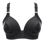MaNMaNing Push Up Siyah Balenli Bralette Yapışkanlı Dikişsiz Kadın Sütyen