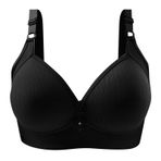 MaNMaNing Push Up Siyah Balenli Bralette Yapışkanlı Günlük Kadın Sütyen