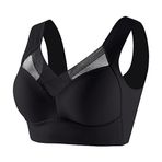 MaNMaNing Push Up Siyah Tank Top Geniş Askılı Rahat Günlük Kadın Sütyen