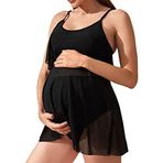 MaNMaNing Sommer Mae hamile modası, bol kesim, karın, hamile, ayrı mayo, kadın, plaj mayosu, siyah mayo bikini, Siyah, M