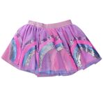 MaNMaNing Tül Etek Karnaval Bale Tutu Etek Payetli Payetli Çocuk Karnaval Etekler Kostümü 1-9 Yaş (Purple, 6-8 Yıl)