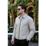 MANMARK Old Money Siyah Erkek Ceket - ZipFit Edition | Regular Kalıp - Mevsimlik Minimal Ceket | OMN-ZF25