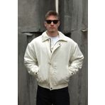 MANMARK Yeni Sezon Oversize Beli Lastikli Kadife Erkek Ceket Trendy Premium Quality SE25