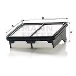 Mann C18004 Hava Filtresi
