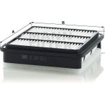 Mann C24011 Hava Filtresi