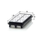 Mann C2617 Hava Filtresi